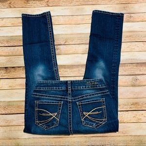 Silver Jeans Co. Suki Capri Denim Jeans Size 28X27